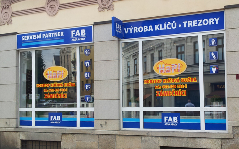 Klíčové a trezorové centrum Hausner-Plný s.r.o.