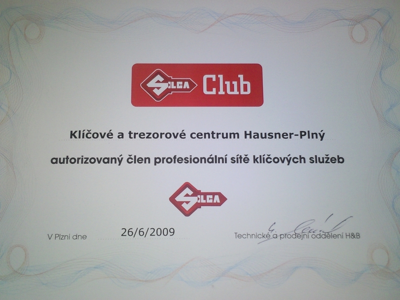člen profesionální sítě klíčových služeb Silca Clubu